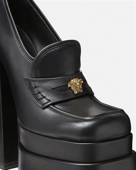 versace platform loafers for sale